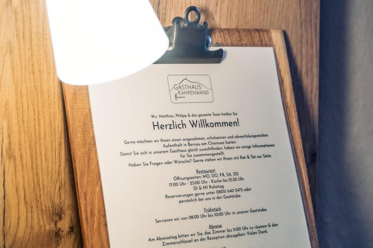 Gasthaus Kampenwand Bernau แบร์เนา อัม คีมเซ ภายนอก รูปภาพ